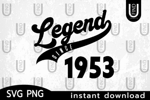 Vintage 1953, Legend Since 1953PNG.svg Review