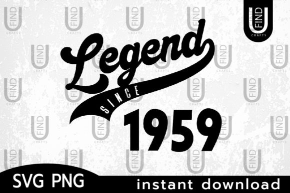 Vintage 1959, Legend Since 1959PNG.svg Review