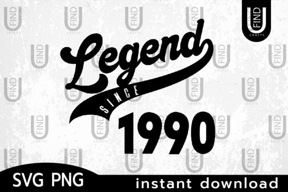 Vintage 1990, Legend Since 1990PNG.svg Review