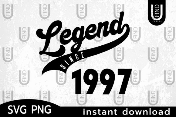 Vintage 1997, Legend Since 1997PNG.svg Review